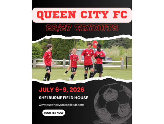 QCFC 2026/2027 Tryout Announcement