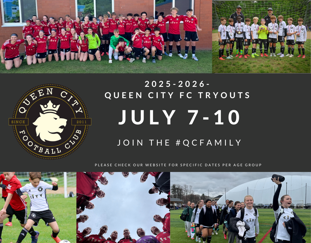 QCFC 2025/2026 Tryout Announcement
